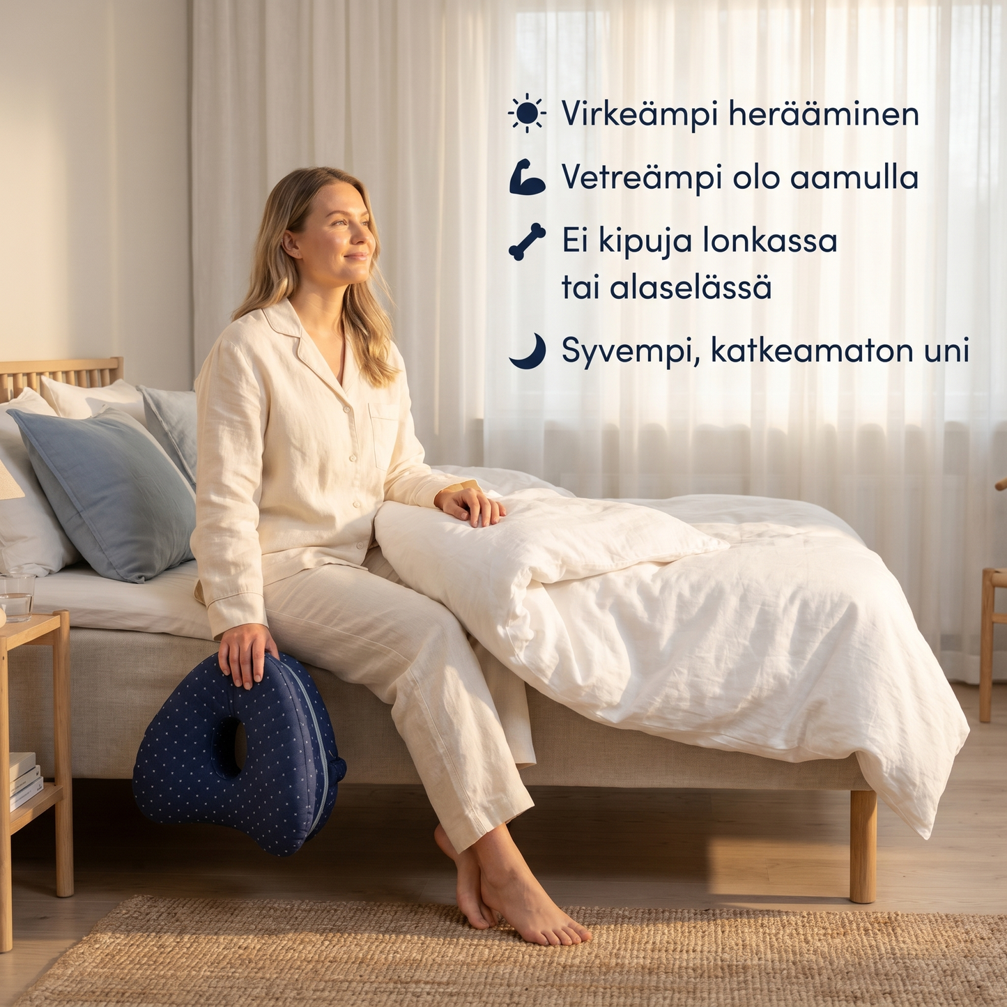 Unelo Ergonominen Jalkatyyny